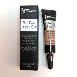 IT Cosmetics Bye Bye Under Eye Full Coverage Concealer Tan Anti-Aging Waterproof